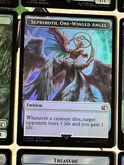 Final Fantasy Magic The Gathering Foil Token Card Lot 9x Cards All N/M - Image 2