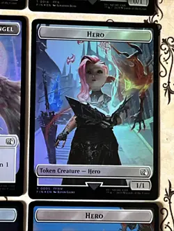 Final Fantasy Magic The Gathering Foil Token Card Lot 9x Cards All N/M - Image 3