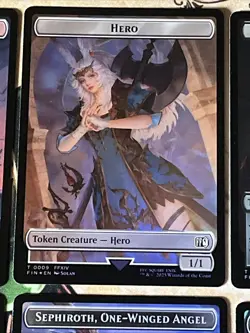 Final Fantasy Magic The Gathering Foil Token Card Lot 9x Cards All N/M - Image 5