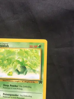Pokemon Cards: Team Rocket 1st Edition Common: Oddish 63/82 - Image 3