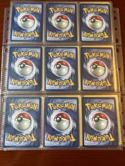 Pokemon TCG 1999 WOTC Base Set 36Card Bundle Vintage Holo Rare Binder Collection - Image 5