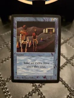 *P R 0 X Y* Mtg Magic The Gathering Time Walk Trading Card *P R 0 X Y* - Image 1