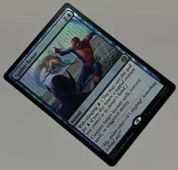 MTG Marvel’s Spider-Man Spider-Sense Instant RARE FOIL #0046 - Image 2