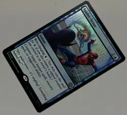 MTG Marvel’s Spider-Man Spider-Sense Instant RARE FOIL #0046 - Image 3