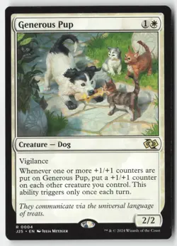 MTG - Generous Pup R Foundations Jumpstart 4 LP-NM - Image 1