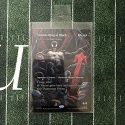 Venom, King In Black (The Blight Dragon) Foil #0022 MTG Spider-Man - Image 1