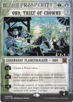 MTG Oko, Thief of Crowns (50) | NM | Outlaws Thunder Junction {OTP} - Image 1
