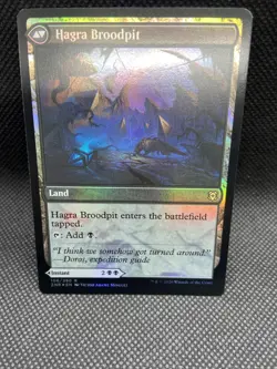Hagra Mauling / Hagra Broodpit Foil - Zendikar Rising - MTG - Near Mint - Image 2