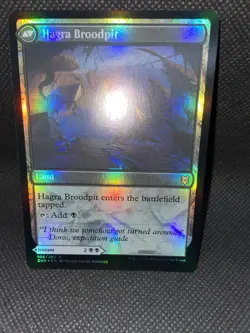 Hagra Mauling / Hagra Broodpit Foil - Zendikar Rising - MTG - Near Mint - Image 3