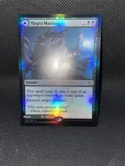 Hagra Mauling / Hagra Broodpit Foil - Zendikar Rising - MTG - Near Mint - Image 4