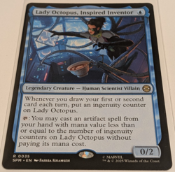 (4x) Lady Octopus, Inspired Inventor Rare: Spider-Man MTG (NM) - Image 1