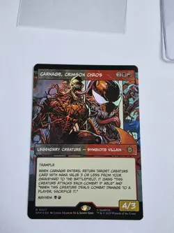 Carnage, Crimson Chaos (Borderless) Marvel's Spider-Man Foil - Image 1