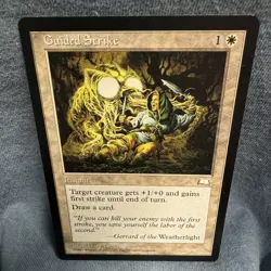 MTG - Guided Strike - Weatherlight - NM - Free Shipping! - Buy more & Save! - Image 1