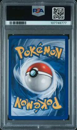 1999 POKEMON FOSSIL #45 WEEZING PSA 8 - Image 2