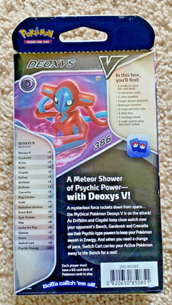 Pokemon Nintendo Trading Card Game: Deoxys V Battle Deck Factory Sealed - Image 2