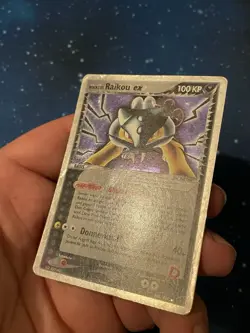 1x 2005 Pokemon ROCKET’S RAIKOU EX HOLO Ex Deoxys 108/107 Played WOTC Secret - Image 5