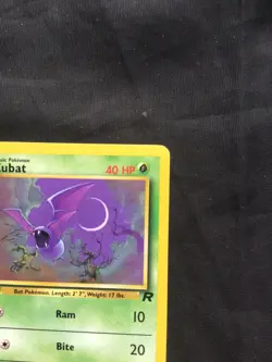 Pokemon Cards: Team Rocket 1st Edition Common: Zubat 70/82 - Image 3