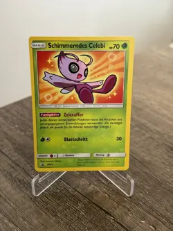 Schimmerndes Celebi SM79 Shiny Secret Rare Promo nm-mint Pokemon Karten Sammlung - Image 1