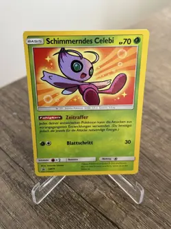 Schimmerndes Celebi SM79 Shiny Secret Rare Promo nm-mint Pokemon Karten Sammlung - Image 2