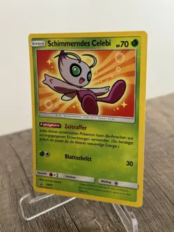 Schimmerndes Celebi SM79 Shiny Secret Rare Promo nm-mint Pokemon Karten Sammlung - Image 4