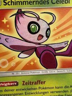 Schimmerndes Celebi SM79 Shiny Secret Rare Promo nm-mint Pokemon Karten Sammlung - Image 5