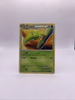 Metapod HeartGold SoulSilver 46/123 Non-Foil Uncommon Pokemon Card - Image 1