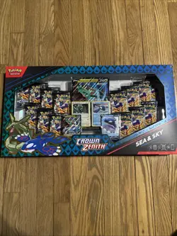 Pokemon Crown Zenith Sea and Sky Premium Collection (Broken down, no box!) - Image 1