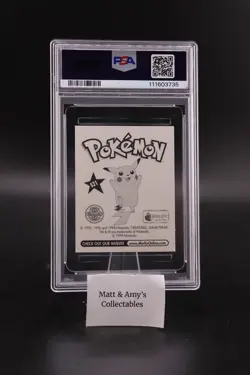 Pokemon 1999 Merlin Veronica Taylor Gary- Prism PSA 7 Auto 10 Gary is a Loser - Image 2
