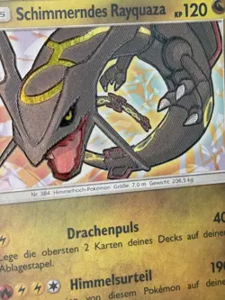 Schimmerndes Rayquaza 56/73 Shiny Secret Rare nm-mint Pokemon Karten Sammlung - Image 4