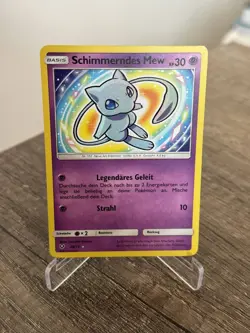 Schimmerndes Mew 40/73 Shiny Secret Rare near mint-mint Pokemon Karten Sammlung - Image 1