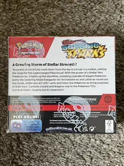 Pokemon TCG Surging Sparks Booster Box (36 Booster Packs) FACTORY SEALED NEW - Image 4