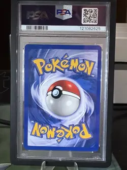 Pokemon Houndoom Double Holo Error Neo Revelation 8/64 PSA 7 Near Mint SWIRL🌀 - Image 2