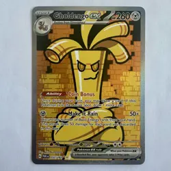 Pokemon TCG-Gholdengo EX 252/182 SV04: Paradox Rift Holo NM/M - Image 1