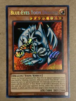 Blue-Eyes Toon Dragon - SRL-EN000 - Secret Rare - Unlimited 2020 - Image 1