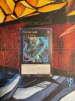 Yu-Gi-Oh! Evolzar Lars DUNE-EN043 ** Secret Rare ** - Image 1