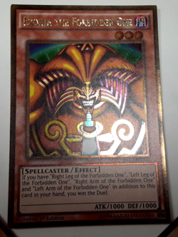 Yugioh TCG EXODIA THE FORBIDDEN ONE Set PGL2 GOLD 1st EDITION Complete! - Image 3