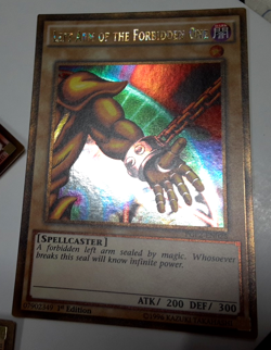 Yugioh TCG EXODIA THE FORBIDDEN ONE Set PGL2 GOLD 1st EDITION Complete! - Image 5