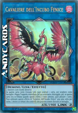 CAVALIERE DELL'INCUBO FENICE • Ultra R Emblema • BLMM IT091 • 1Ed • Yugioh! - Image 1