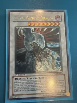 Black-Winged Dragon (UTR) TSHD-EN040 The Shining Darkness 1st Edition - Image 1