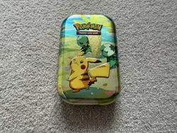 Pokemon Trading Card Game - Mini Tin - Scarlet & Violet Paldea Friends - Pikachu - Image 1