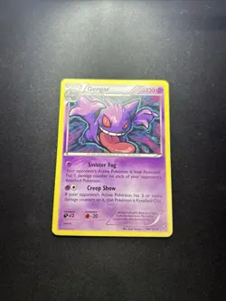 Pokemon Gengar Holo Rare Card 60/162 XY Breakthrough 2015 - Image 1