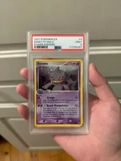 Pokemon EX Power Keepers Holo Card #4 Banette PSA 9 - Image 1