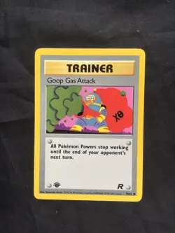 Pokemon Cards: Team Rocket 1st Edition Common: Goop Gas Attack 78/82 - Image 1