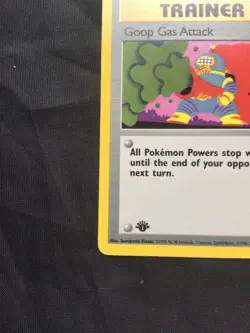 Pokemon Cards: Team Rocket 1st Edition Common: Goop Gas Attack 78/82 - Image 5