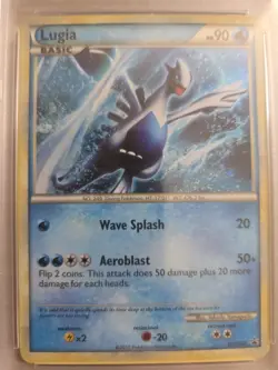 Lugia HGSS02 Black Star Promo Holo Rare Pokemon Card PSA 6 - Image 4
