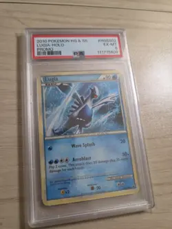 Lugia HGSS02 Black Star Promo Holo Rare Pokemon Card PSA 6 - Image 5