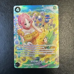 Rebecca (SP) OP05-091 SR One Piece Card Game Wings of the Captain Foil NM - Image 1