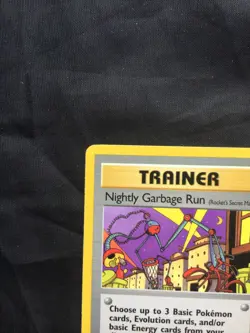 Pokemon Cards: Team Rocket 1st Edition Uncommon: Nightly Garbage Run 77/82 - Image 2