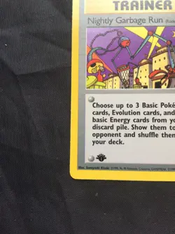 Pokemon Cards: Team Rocket 1st Edition Uncommon: Nightly Garbage Run 77/82 - Image 5