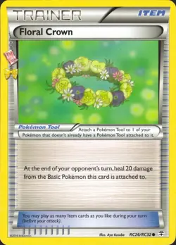 Floral Crown RC26/RC32 Generations: Radiant Collection Pokemon Card NM - Image 1